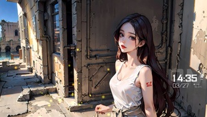 4K阳光治愈少女