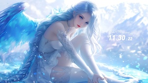 唯美天使女孩