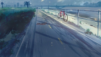 治愈宁静夜晚街道