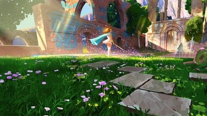 4K唯美治愈遗迹试炼少女