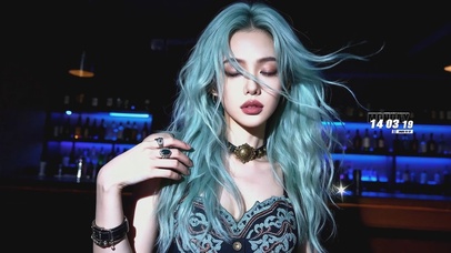 禁欲清冷系绿发御姐