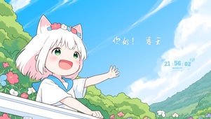 你好 春天