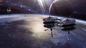 双子星太空城