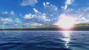 梦幻海景