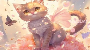 猫咪 水中镜