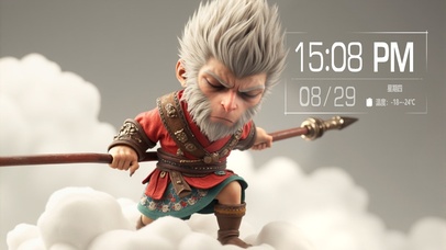 黑神话悟空，Q版盲盒公仔