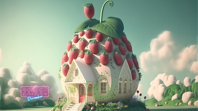 可爱草莓奶油房