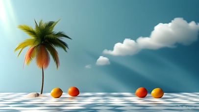 简约小清新创意设计护眼壁纸01