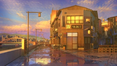 天台街道【4K 唯美】