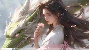 青龙古风美女