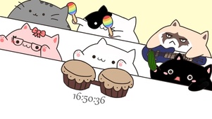 邦戈猫节奏音频互动击鼓敲打