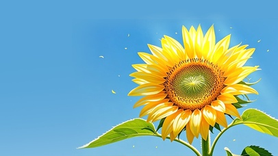 向阳而生护眼壁纸