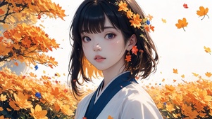 枫叶飞扬