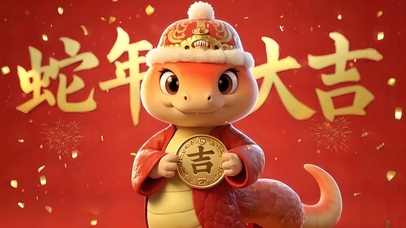 蛇年大吉