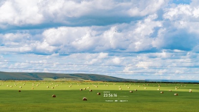 4K护眼呼伦贝尔大草原