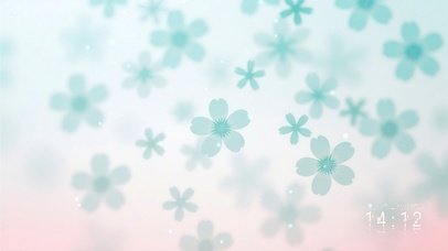 雾影浮香蓝雪花