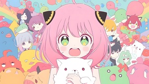 清澈可爱少女