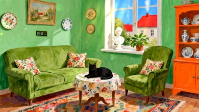 怀旧风 绿色护眼复古家居