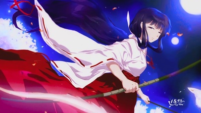 4K 经典动漫 犬夜叉 桔梗