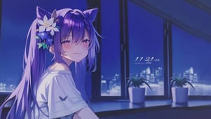 深夜美少女