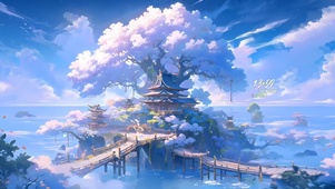 4k樱花仙境
