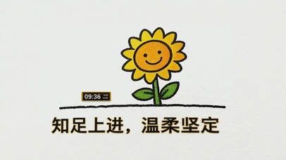 知足上进 温柔坚定