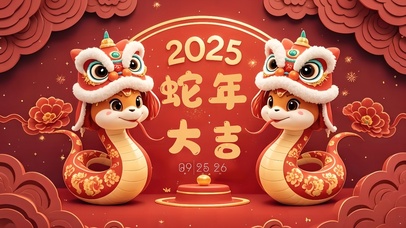 2025蛇年大吉