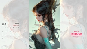 4K高清性感Ai插画美女