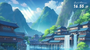 动漫场景清新壁纸