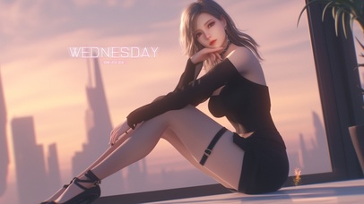 仙姿佚貌，温文尔雅