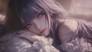 可爱萌系美女