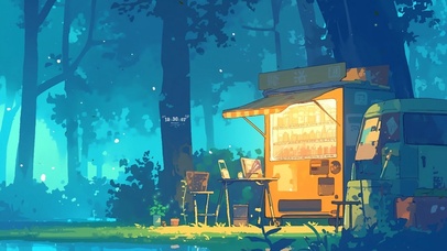 静谧森林小卖部