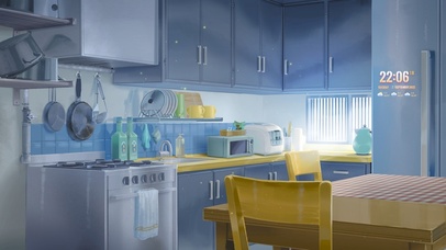 4K唯美治愈温馨厨房