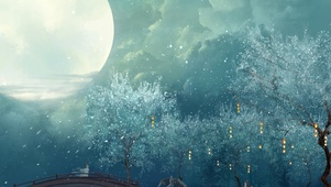 雪中
