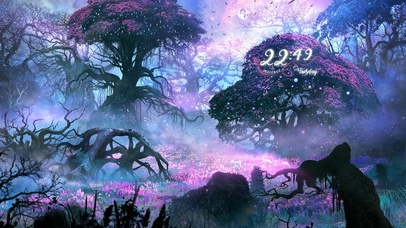 梦幻荧光森林