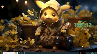 可爱皮卡丘主题