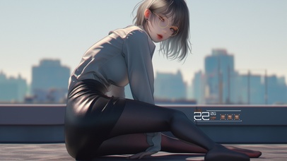 温柔娴静，笑靥如花