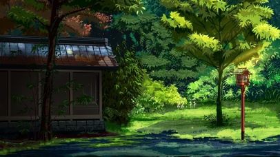 治愈护眼林中落叶