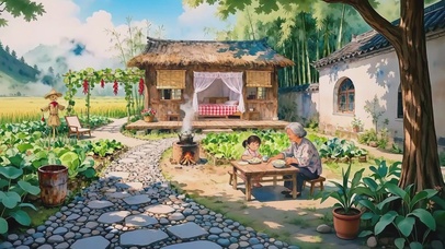 外婆农家小院