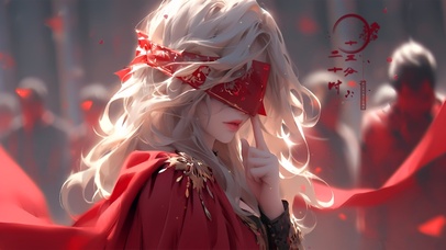 唯美古风气质美女