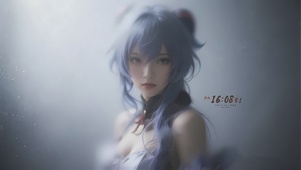 朦胧感纯欲少女