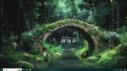 森林护眼AI壁纸-桌面主题