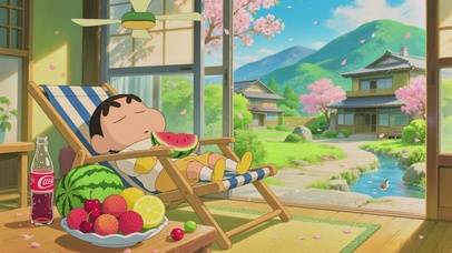 小新夏日宅家午睡