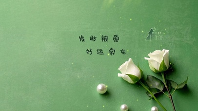 护眼玫瑰花