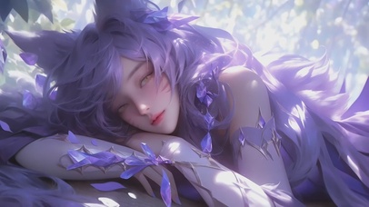 4K，动态，清纯美女KDA阿狸