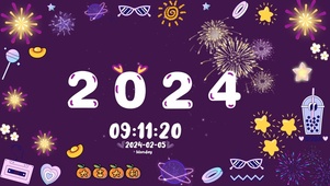 2024浪漫紫色系壁纸