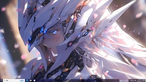 绝美眼神机甲美女