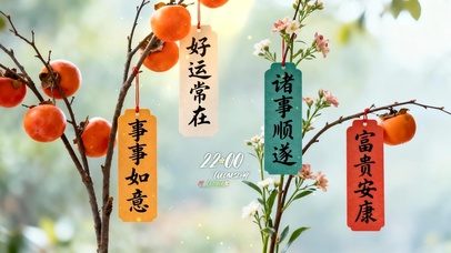 小清新祝福桌面