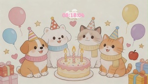治愈系生日派对