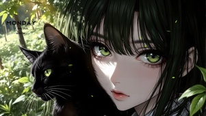 猫和少女